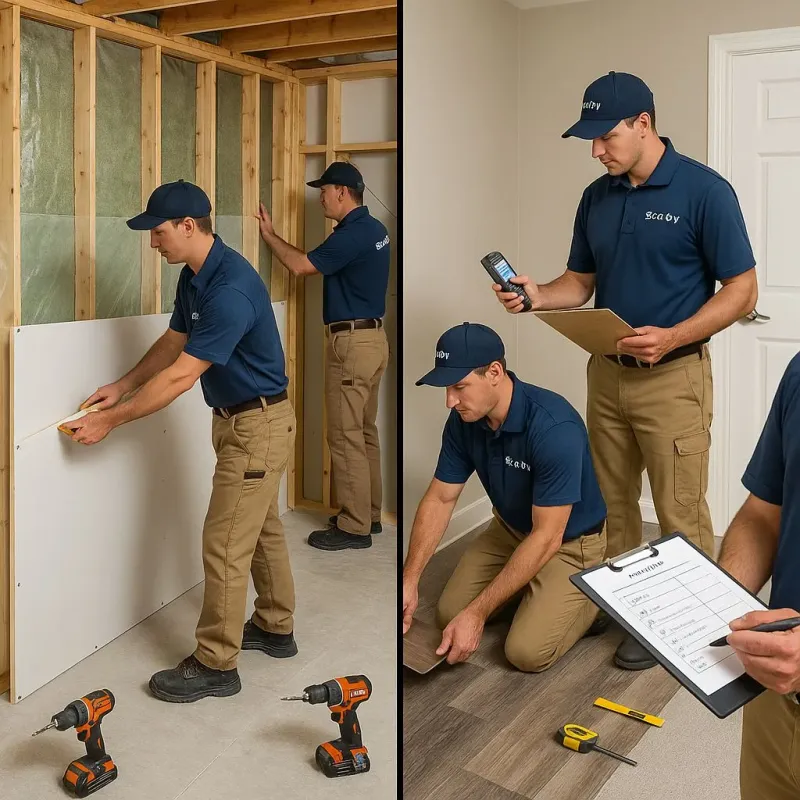 Repairs and Reconstruction process in Darrington, WA
