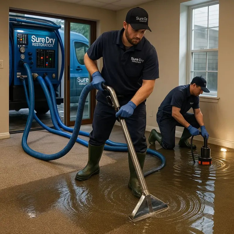Water Extraction and Removal process in Darrington, WA